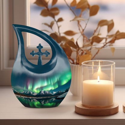 Aurora Borealis urn