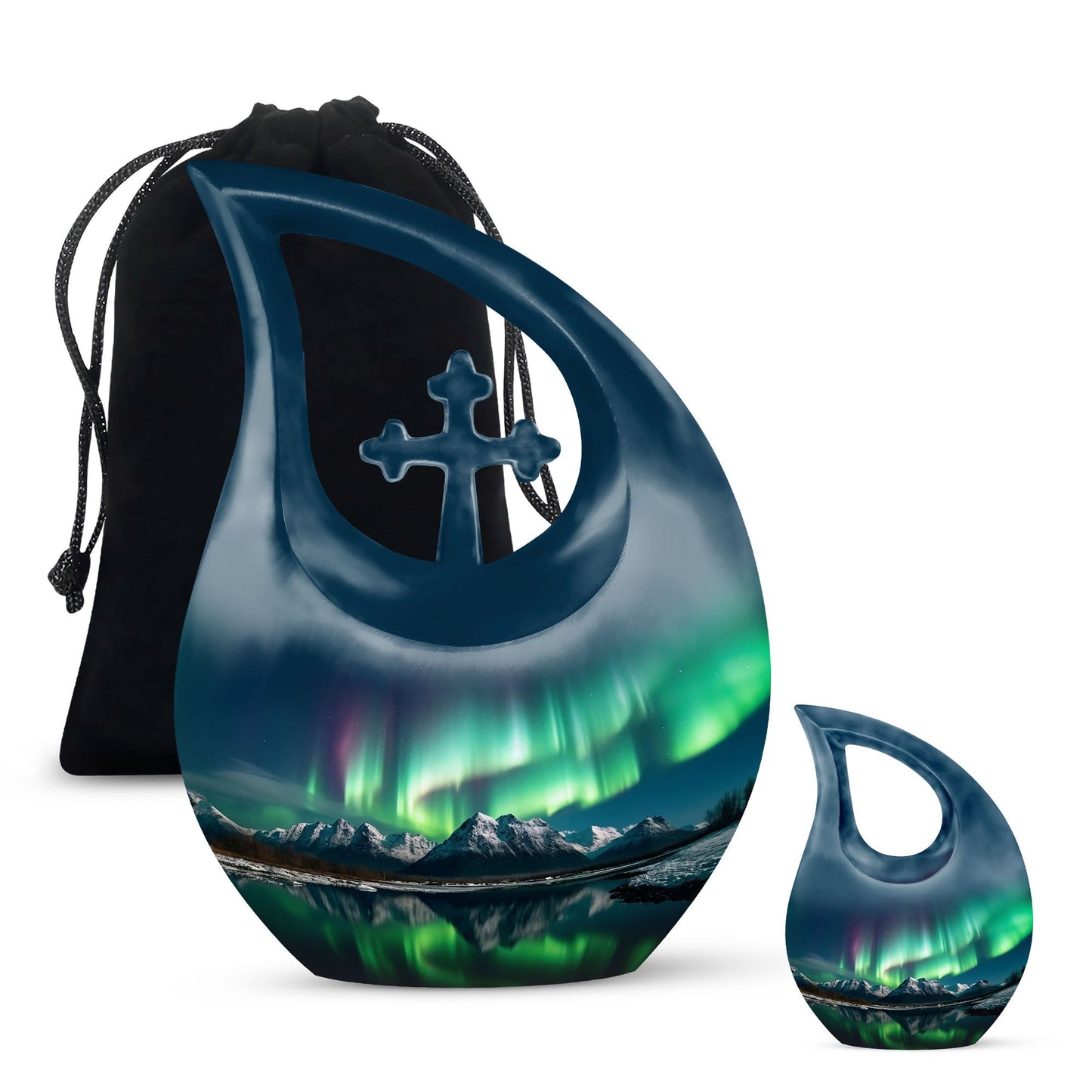 Aurora Borealis urn