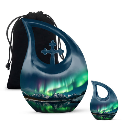 Aurora Borealis urn