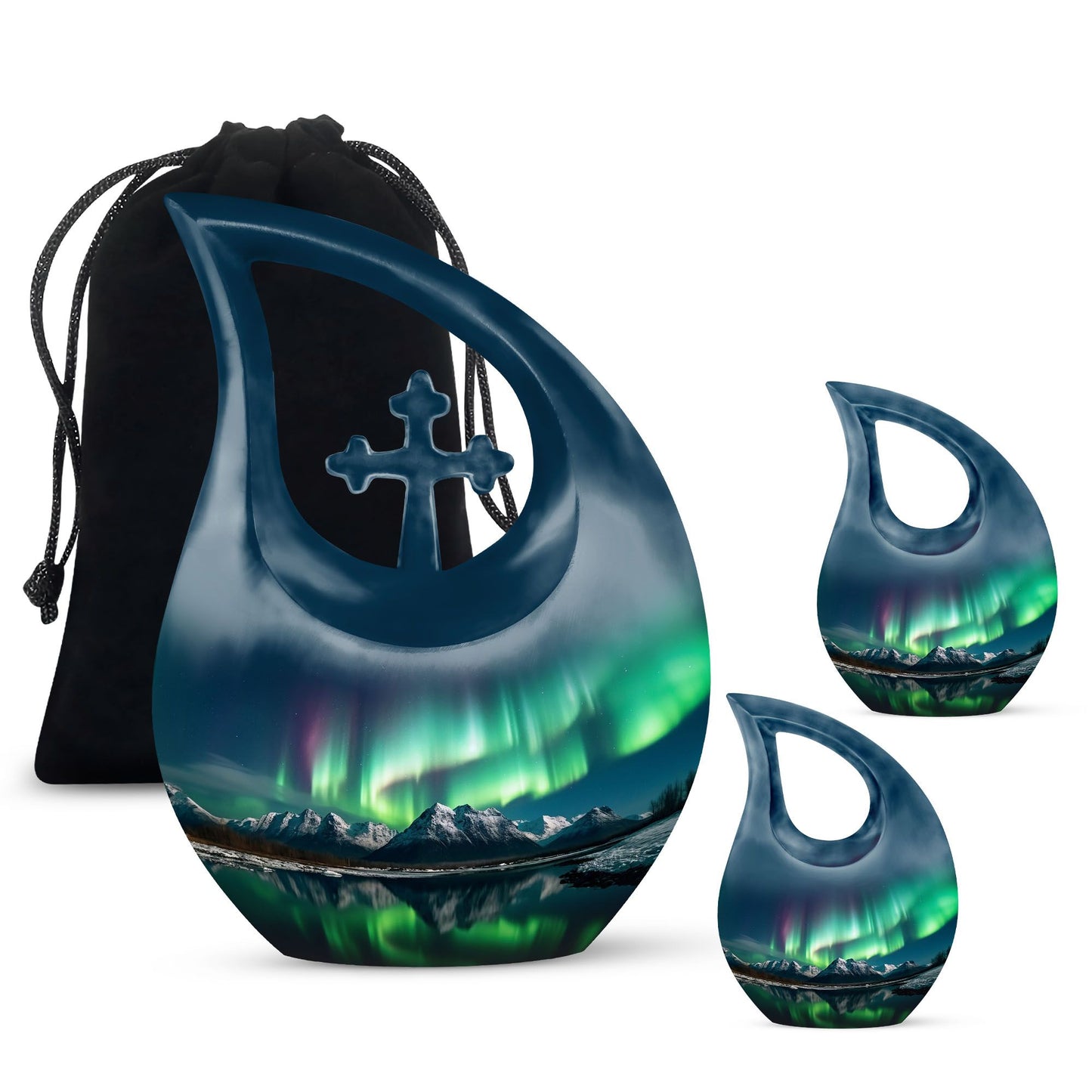 Aurora Borealis urn