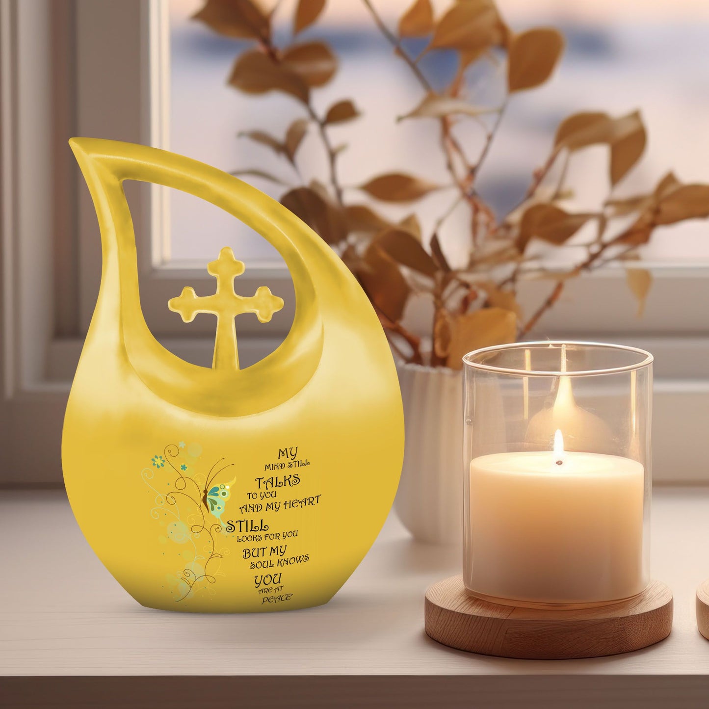 Beautiful Message Urn