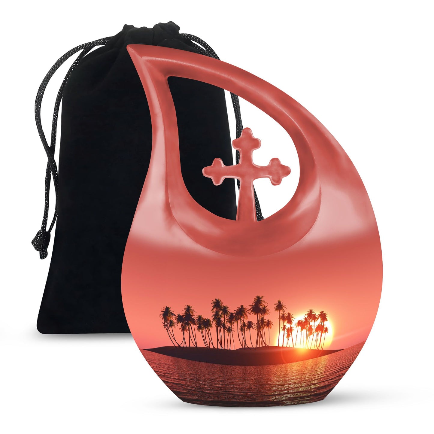 10 inch Glowing Galaxy Urn,