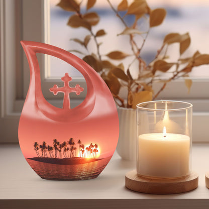 10 inch Glowing Galaxy Urn,