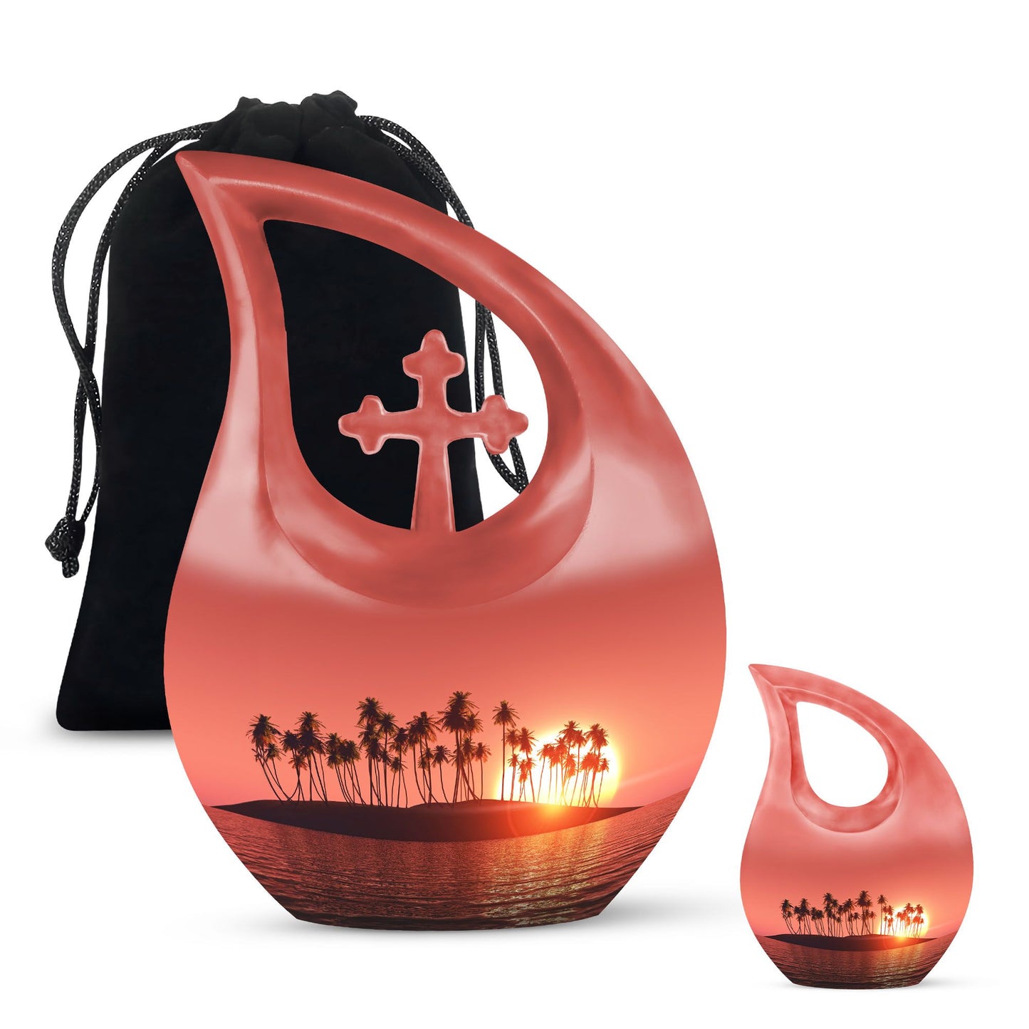 10 inch Glowing Galaxy Urn,
