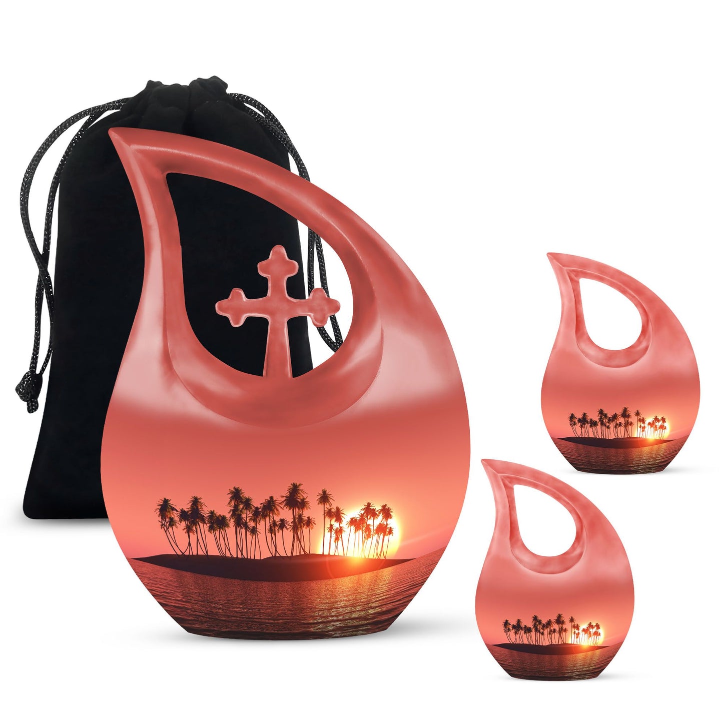 10 inch Glowing Galaxy Urn,