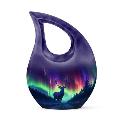 10-Inch Deer themed Biodegradable Urn