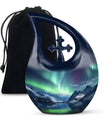 Aurora Cross Drop design human cremation urn