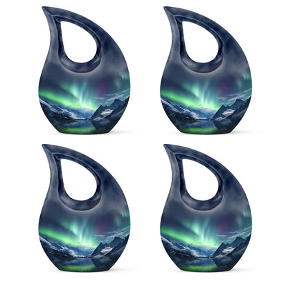 Aurora Cross Drop design human cremation urn
