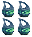 10 Inch Aurora Northern Lights Urn