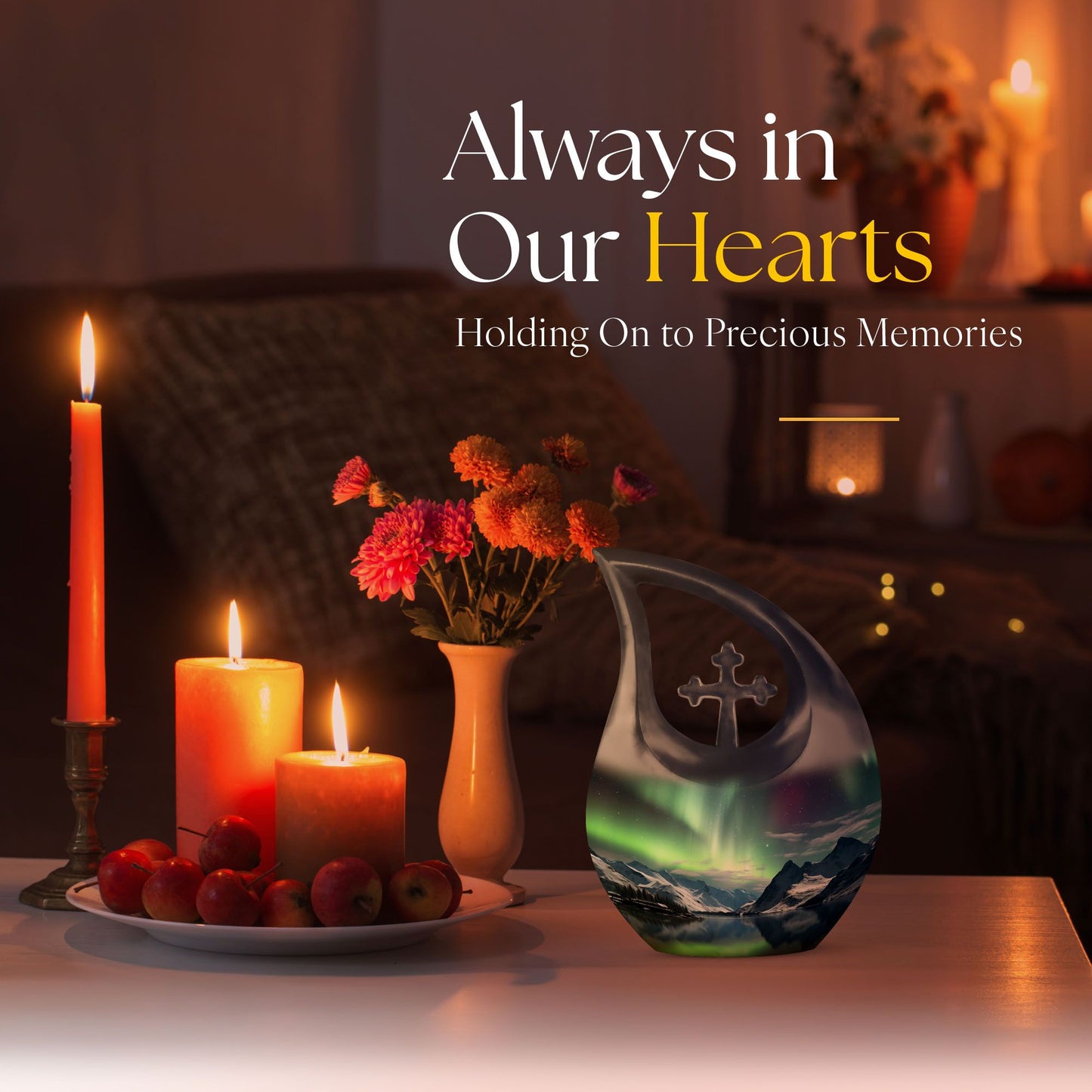 10 Inch Aurora Urn 