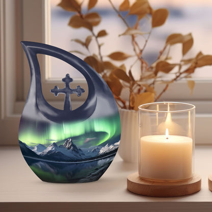 Aurora Urn: Affordable 10-inch Aluminium Large Urn 