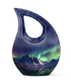 Aurora Urn, 10-inch Northern Lights Urn