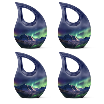 Aurora Urn, 10-inch Northern Lights Urn