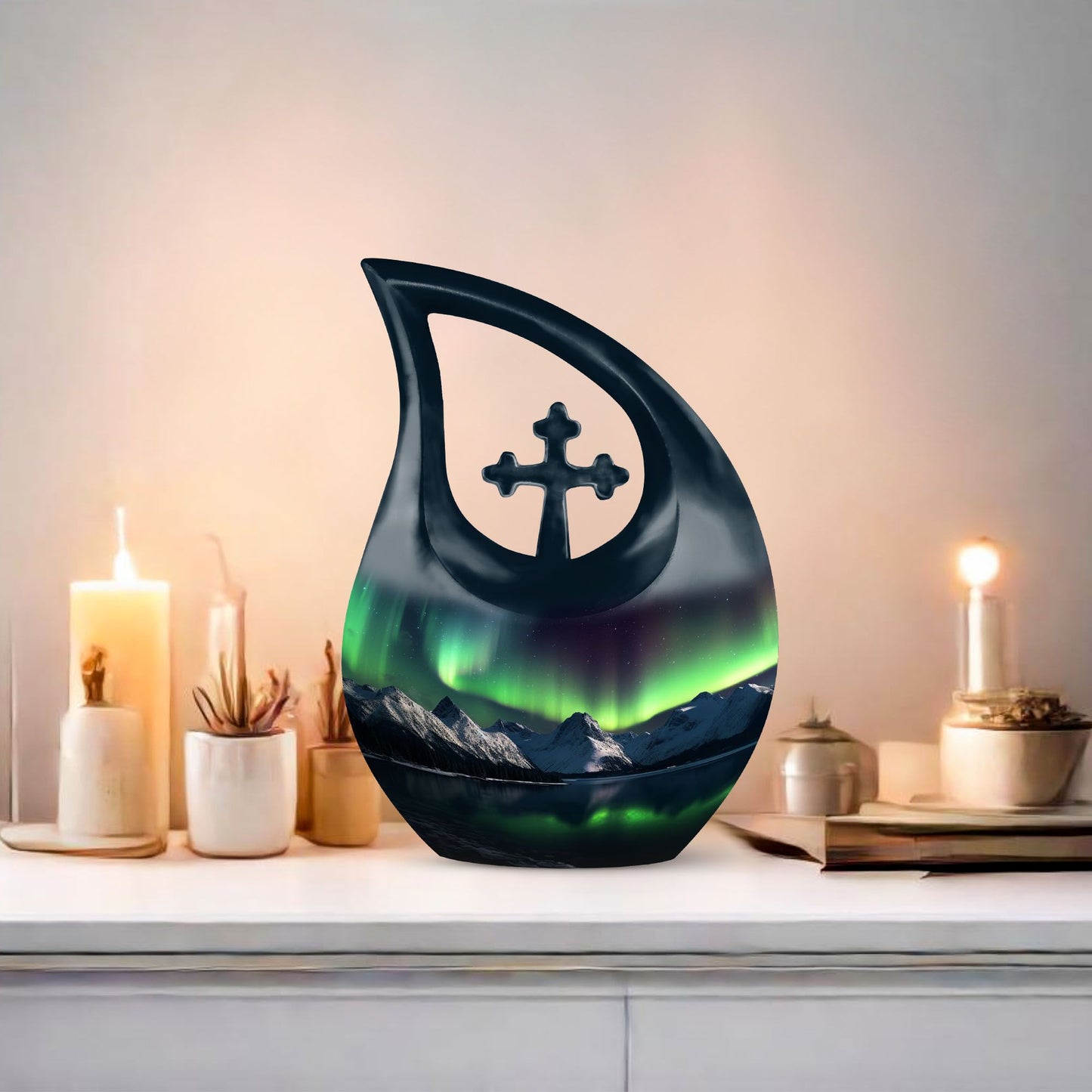 10 Inch Aurora Urn, 