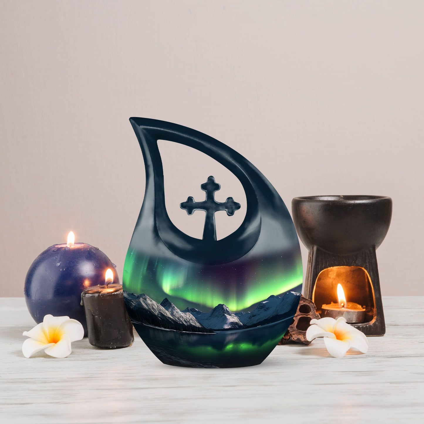 10 Inch Aurora Urn, 