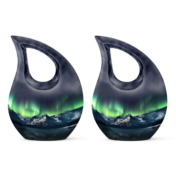 Small Urn Set of 2 -3