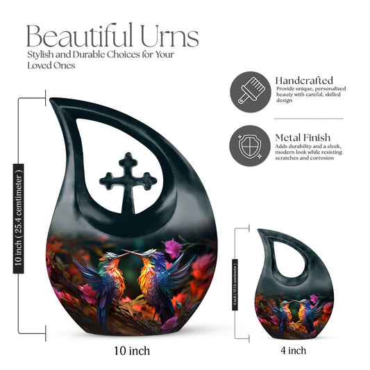 Cardinal Bird themed Extra Large Companion Urn