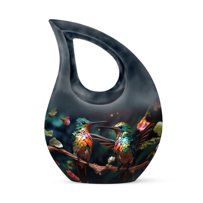 10-inch Midnight Mirage large urn 