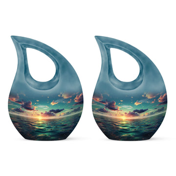 Small Urn Set of 2 -3