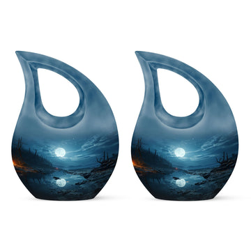 Small Urn Set of 2 -3