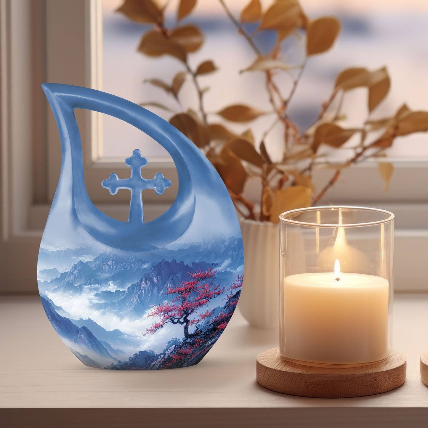 10-inch custom engraved 'A Pathway To Urn' 