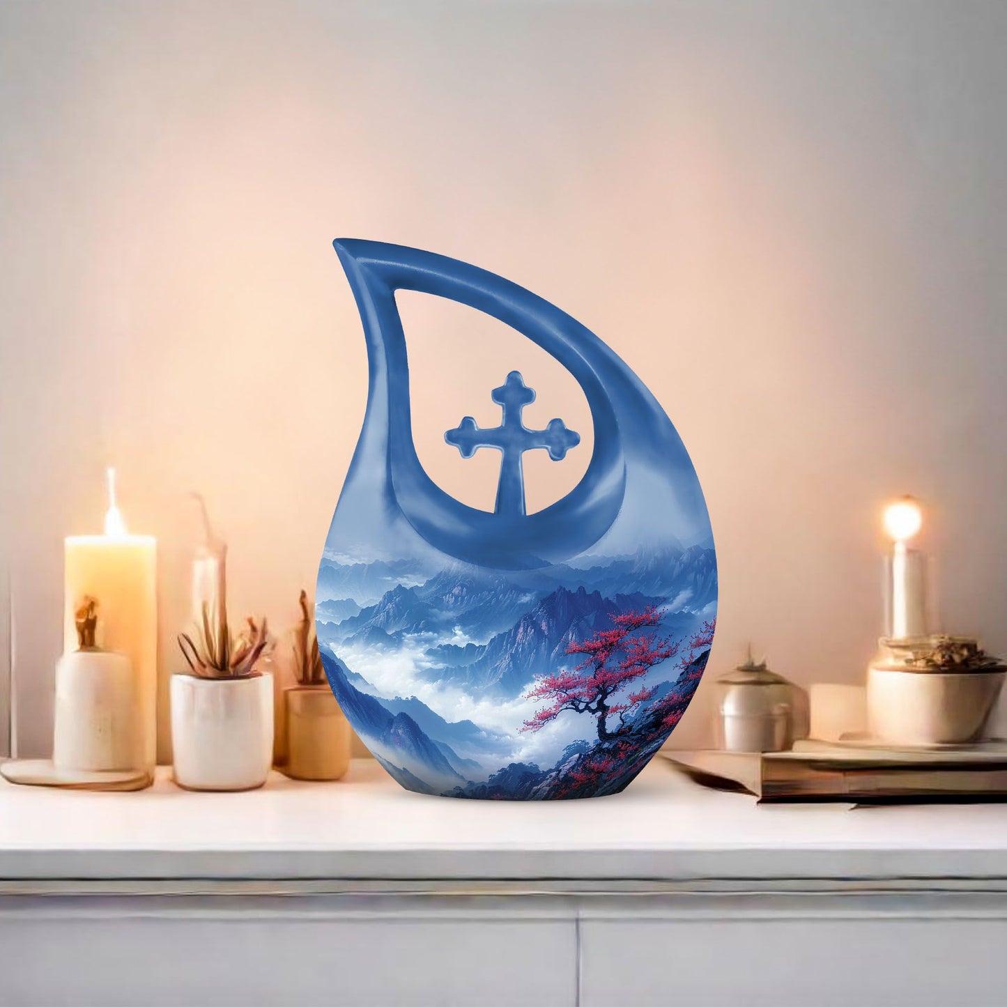 10-inch custom engraved 'A Pathway To Urn' 