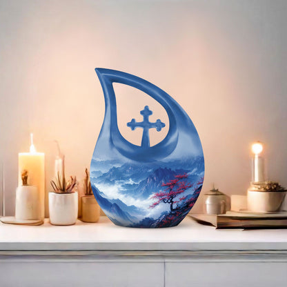 10-inch custom engraved 'A Pathway To Urn' 