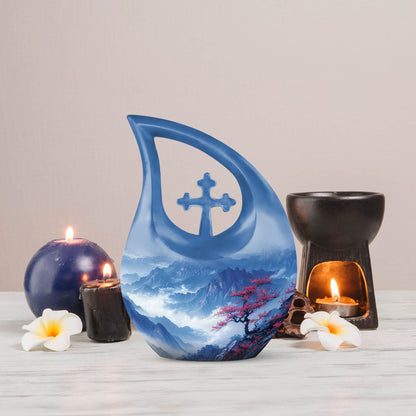 10-inch custom engraved 'A Pathway To Urn' 