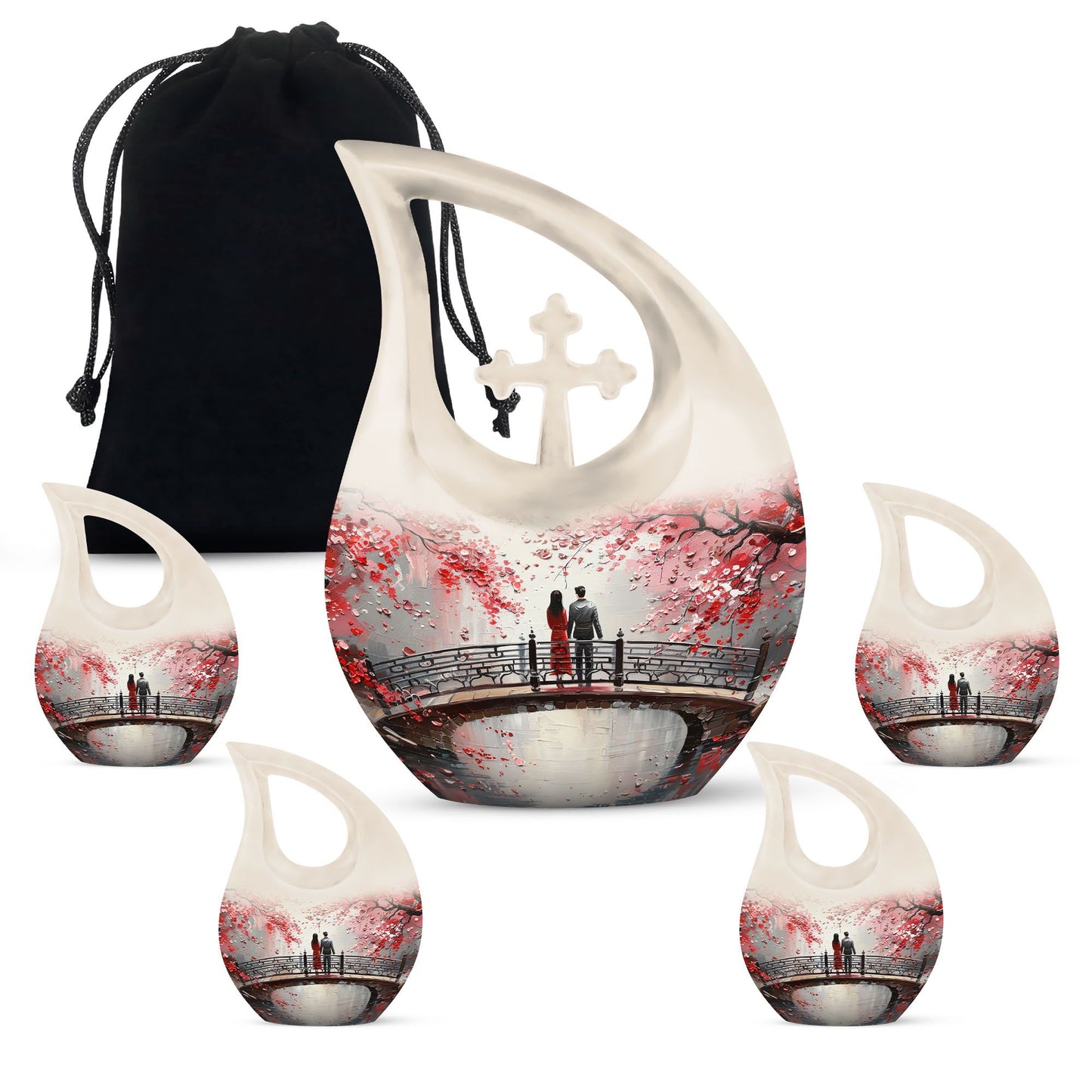 10-inch Blossoming Mists Urn 