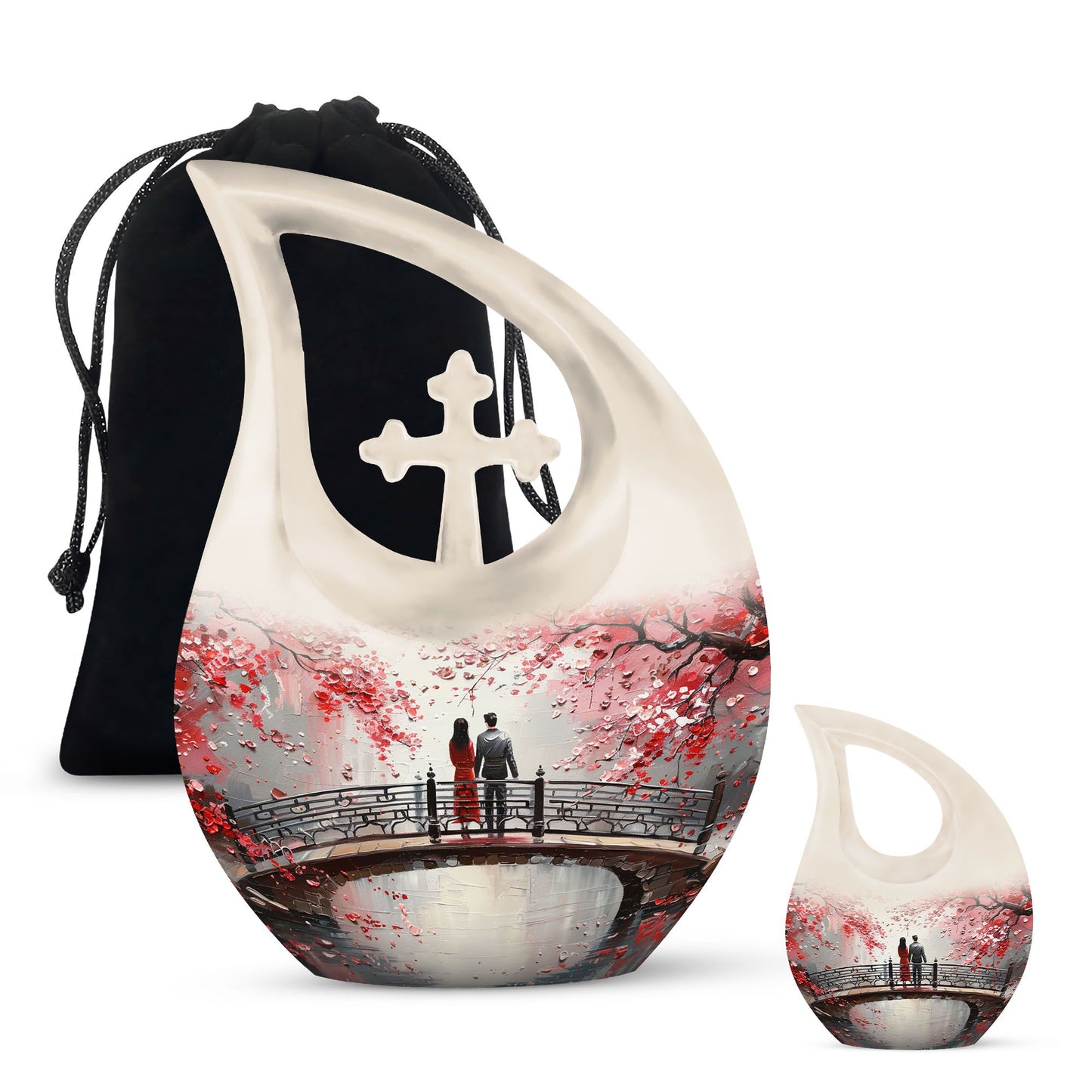 10-inch Blossoming Mists Urn 