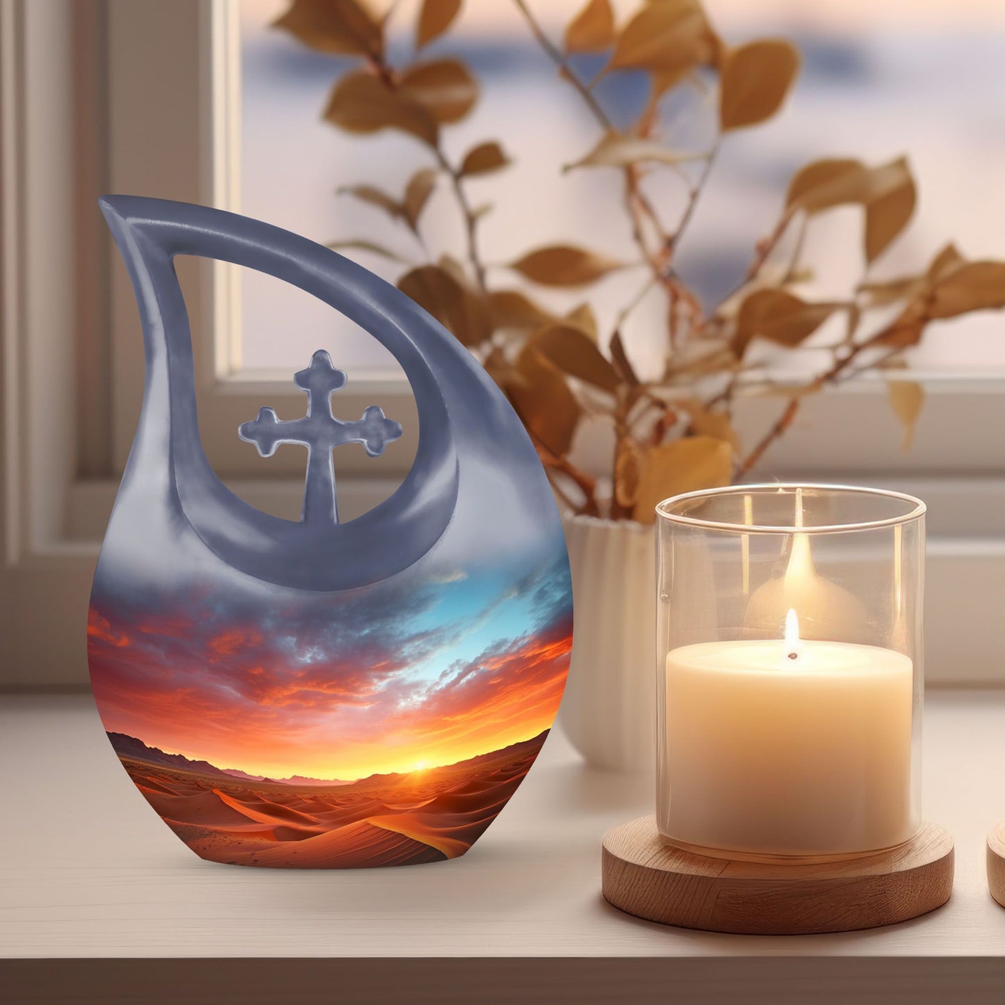 10-inch The Fiery Silence Urn, 