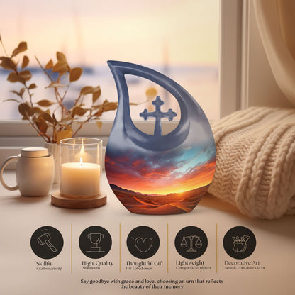 10-inch The Fiery Silence Urn, 