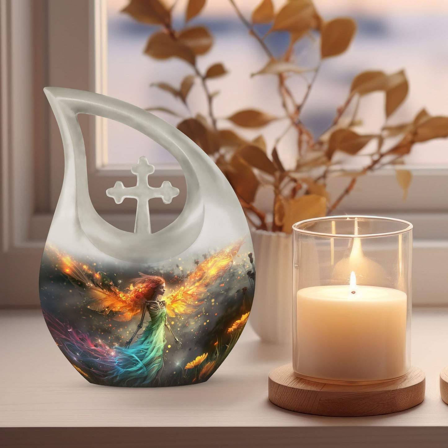 Memorial urn 'The Enchantress Of Urn