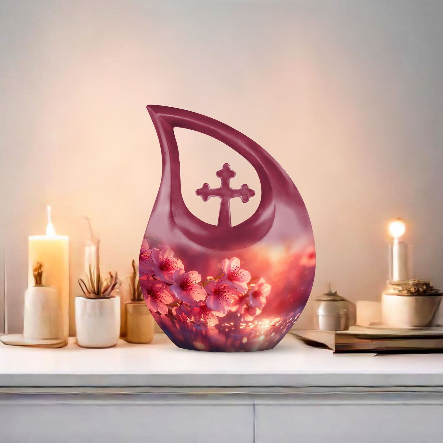 10-inch The Iridescent Watcher Urn,