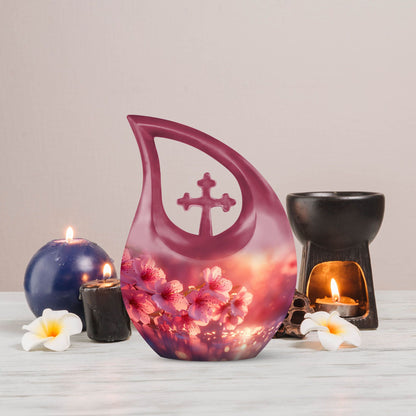 10-inch The Iridescent Watcher Urn,