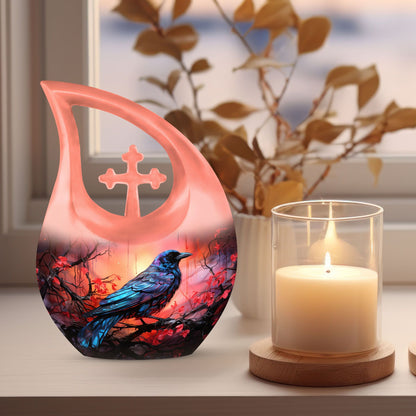 10 inch The Luminous Flight memorial urn