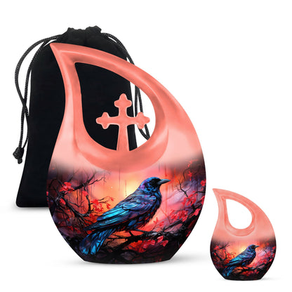 10 inch The Luminous Flight memorial urn