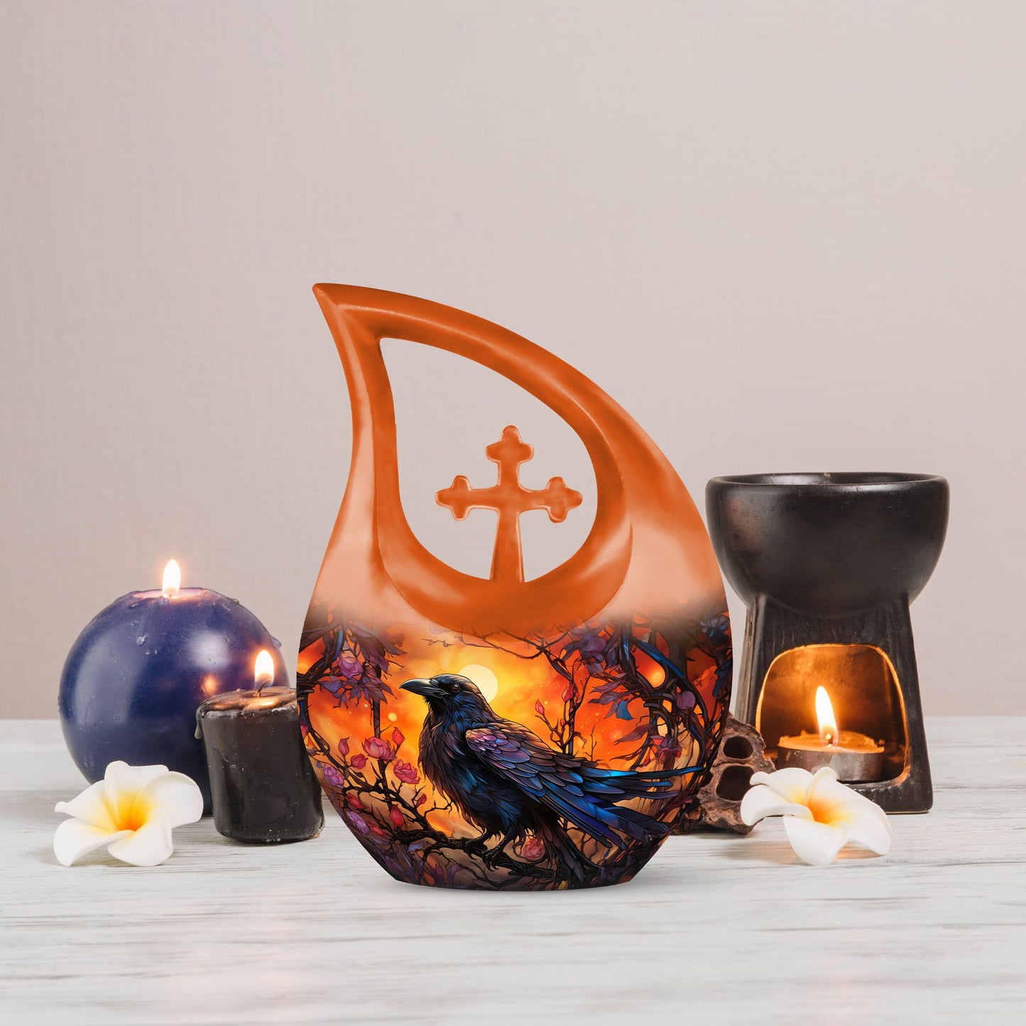 Large 10-inch The Crowned Jewel Urn 