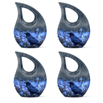 10-inch A Feline's Underwater Cross Drop urn