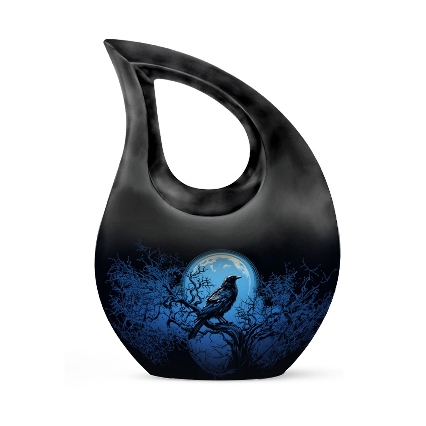 10-inch The Raven's Moonlit Urn,