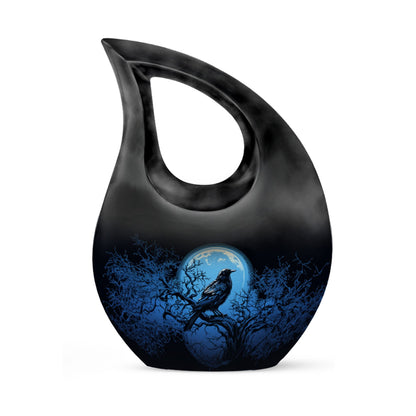 10-inch The Raven's Moonlit Urn,