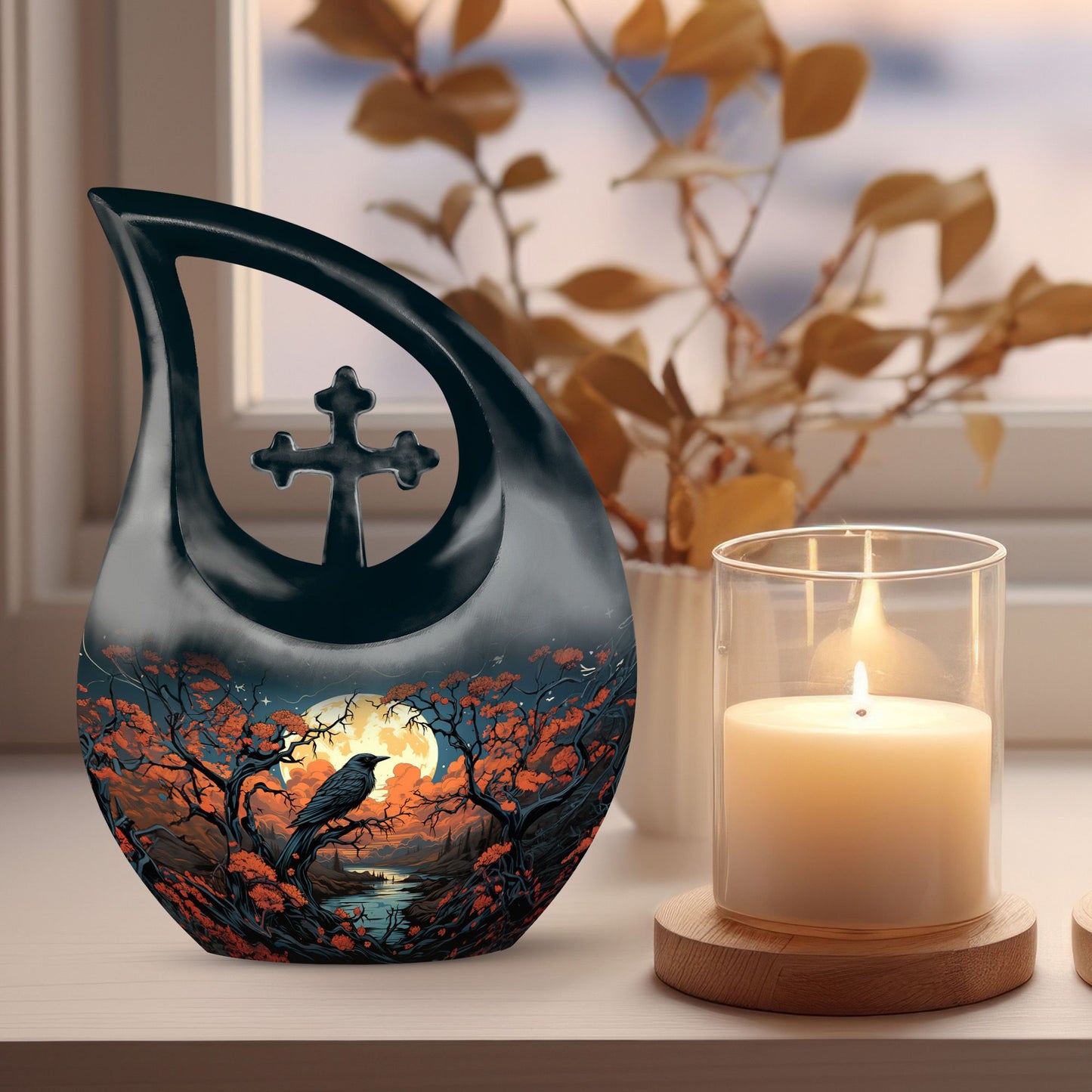 10-inch A Canine's Dream Keepsake Urn, 