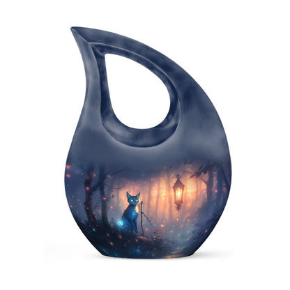 10-inch The Cosmic Feline's Urn,