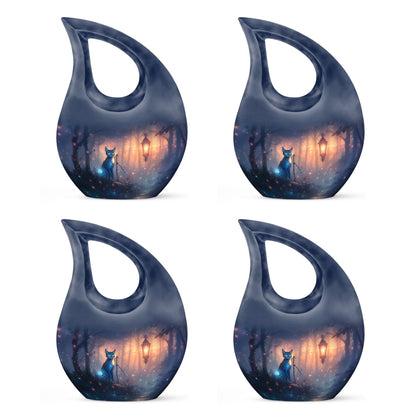 10-inch The Cosmic Feline's Urn,