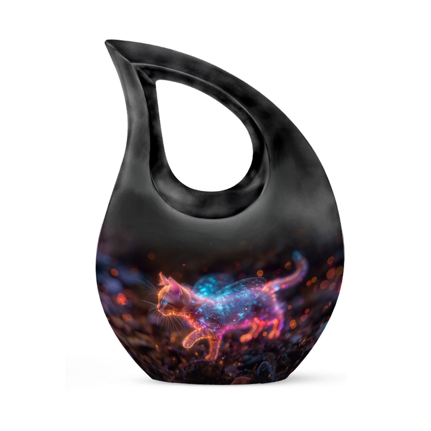 10-inch Symphony of Cross Drop Biodegradable Urn 