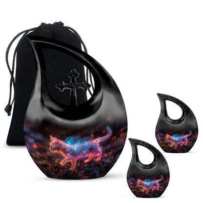10-inch Symphony of Cross Drop Biodegradable Urn 