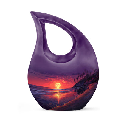10 inch Tropical Twilight Urn 