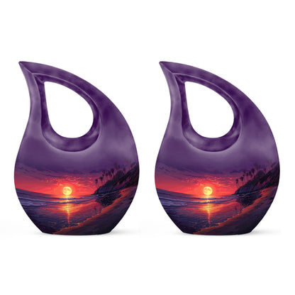 10 inch Tropical Twilight Urn 