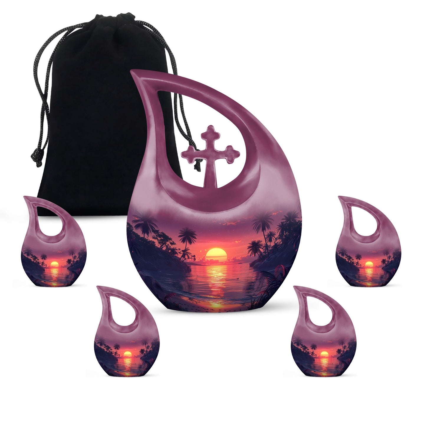 The Cosmic Ballet 10-inch Memorial Urn