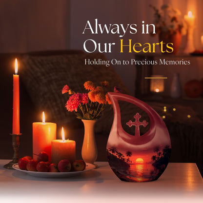 The Cosmic Ballet 10-inch Memorial Urn